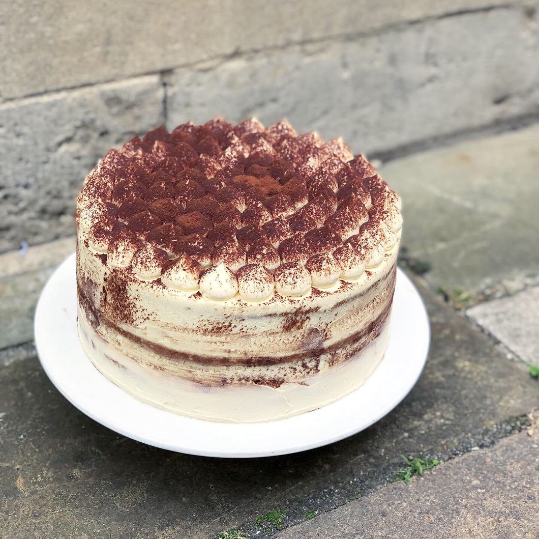 Tiramisu inspired cake